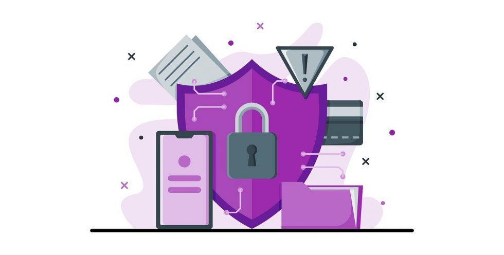 Free internet security digital vector