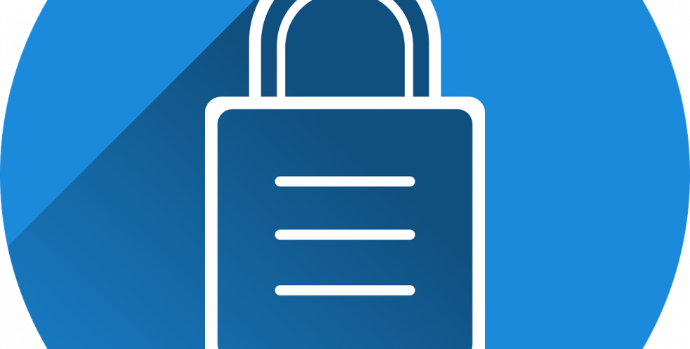 Free castle security locked vector