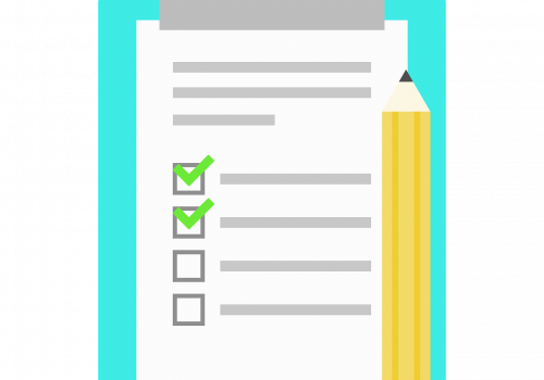 Free list notes icon illustration