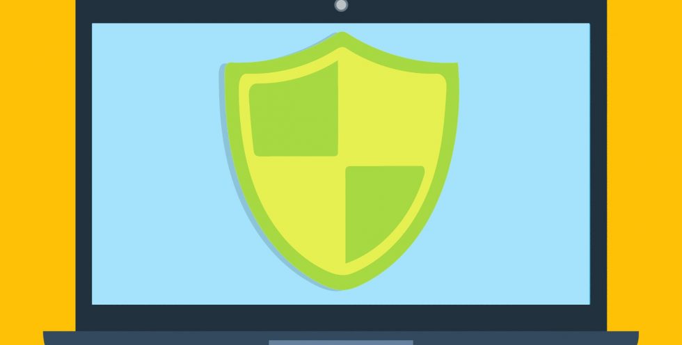 Free antivirus security privacy illustration